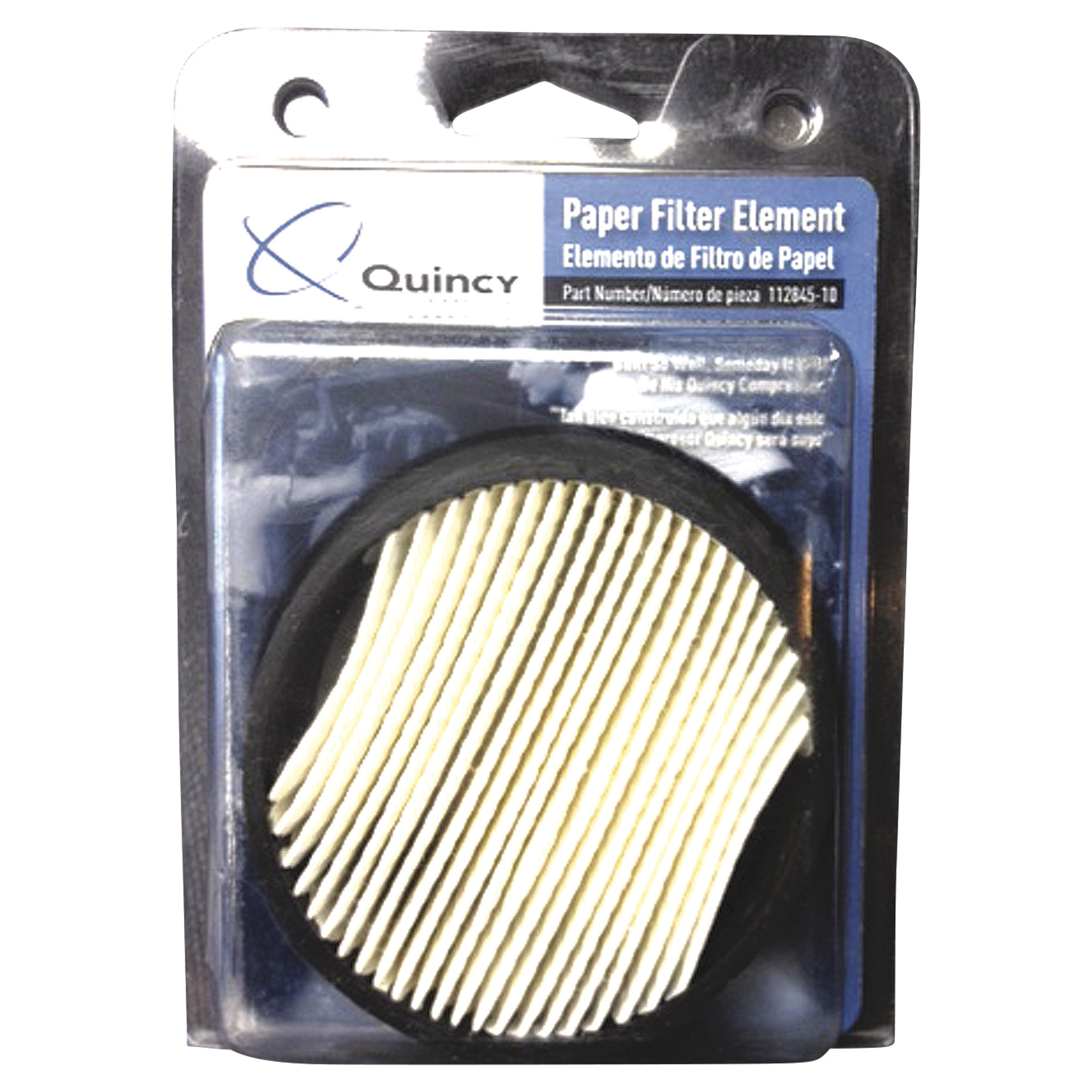 Quincy Compressor Air Filter Element for Item# 35239001, Model#  112845-10 (Part# 2022163500)